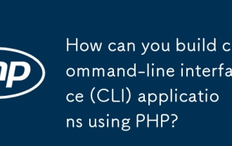 How can you build command-line interface (CLI) applications using PHP?