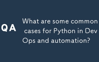 Quels sont les cas d'utilisation courants pour Python dans DevOps et l'automatisation?