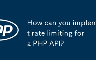 Wie können Sie die Ratenbeschränkung für eine PHP -API implementieren?