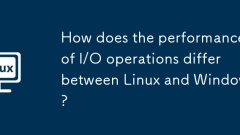 I/O ??? ??? Linux? Windows?? ??? ??? ??