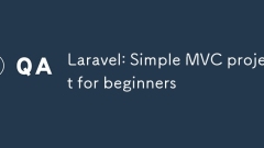 Laravel: Simple MVC project for beginners