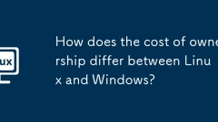 How does the cost of ownership differ between Linux and Windows?