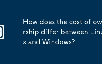 How does the cost of ownership differ between Linux and Windows?