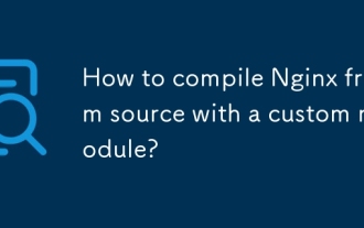 How to compile Nginx from source with a custom module?