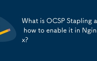 What is OCSP Stapling and how to enable it in Nginx?