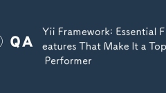 Yii Framework: Essential Features That Make It a Top Performer