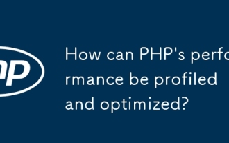 How can PHP's performance be profiled and optimized?