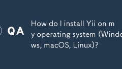 How do I install Yii on my operating system (Windows, macOS, Linux)?