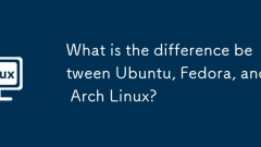 Quelle est la différence entre Ubuntu, Fedora et Arch Linux?