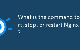 What is the command to start, stop, or restart Nginx?