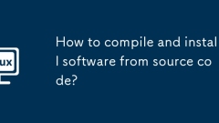 How to compile and install software from source code?