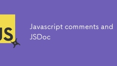 JavaScript评论和JSDOC