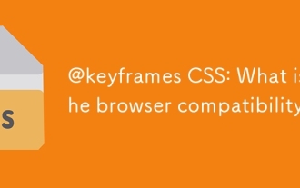 @keyframes CSS: What is the browser compatibility?