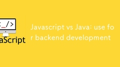 JavaScript vs Java:用于后端开发