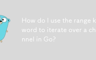 Wie benutze ich das Keyword von Range, um über einen Kanal in Go zu iterieren?