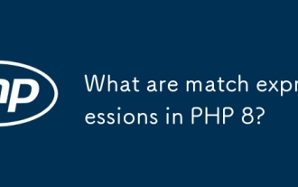 What are match expressions in PHP 8?