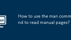 Bagaimana cara menggunakan arahan lelaki untuk membaca halaman manual?