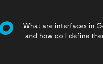 Que sont les interfaces en Go et comment les définir?