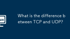 Apakah perbezaan antara TCP dan UDP?