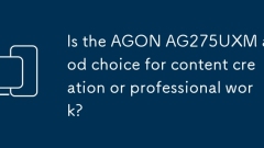 Adakah AGON AG275UXM pilihan yang baik untuk penciptaan kandungan atau kerja profesional?