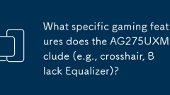 AG275uxm?? ?? ?? ?? ??? ???? ???? (? : Crosshair, Black Equalizer)?