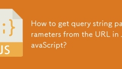 Wie bekomme ich Abfragestnparameter aus der URL in JavaScript?