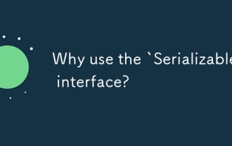 Why use the `Serializable` interface?