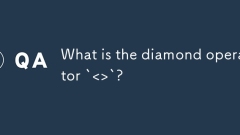 What is the diamond operator ``?