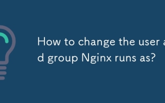 How to change the user and group Nginx runs as?