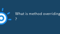 What is method overriding?