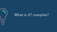 What is JIT compiler?