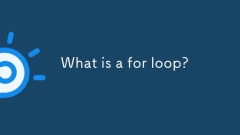 What is a for loop?