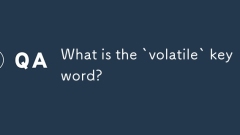 Was ist das 'volatile' Keyword?