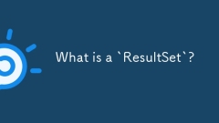 Was ist ein 'Ergebnisset'?