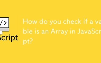 Comment vérifiez-vous si une variable est un tableau en javascript?