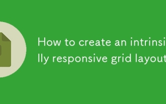 How to create an intrinsically responsive grid layout?