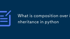 Was ist Komposition über die Vererbung in Python