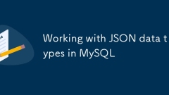 Travailler avec des types de données JSON dans MySQL