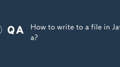 How to write to a file in Java?