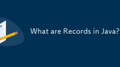 What are Records in Java?