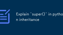Expliquez `super () 'en héritage python