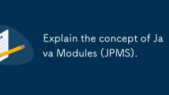 Explain the concept of Java Modules (JPMS).