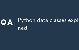 Python data classes explained