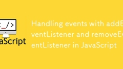 Mengendalikan acara dengan AddEventListener dan RoveEventListener dalam JavaScript