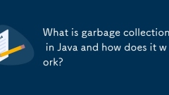 What is garbage collection in Java and how does it work?