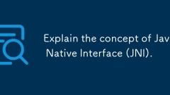 Explain the concept of Java Native Interface (JNI).