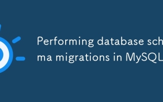 Performing database schema migrations in MySQL