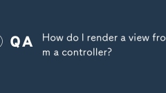 How do I render a view from a controller?