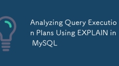 使用MySQL中的解釋分析查詢執(zhí)行計劃