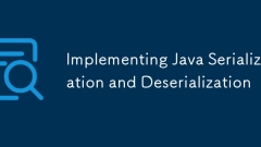 Implementing Java Serialization and Deserialization